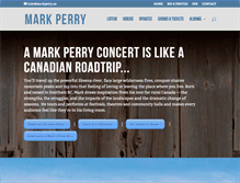 Tablet Screenshot of markperry.ca